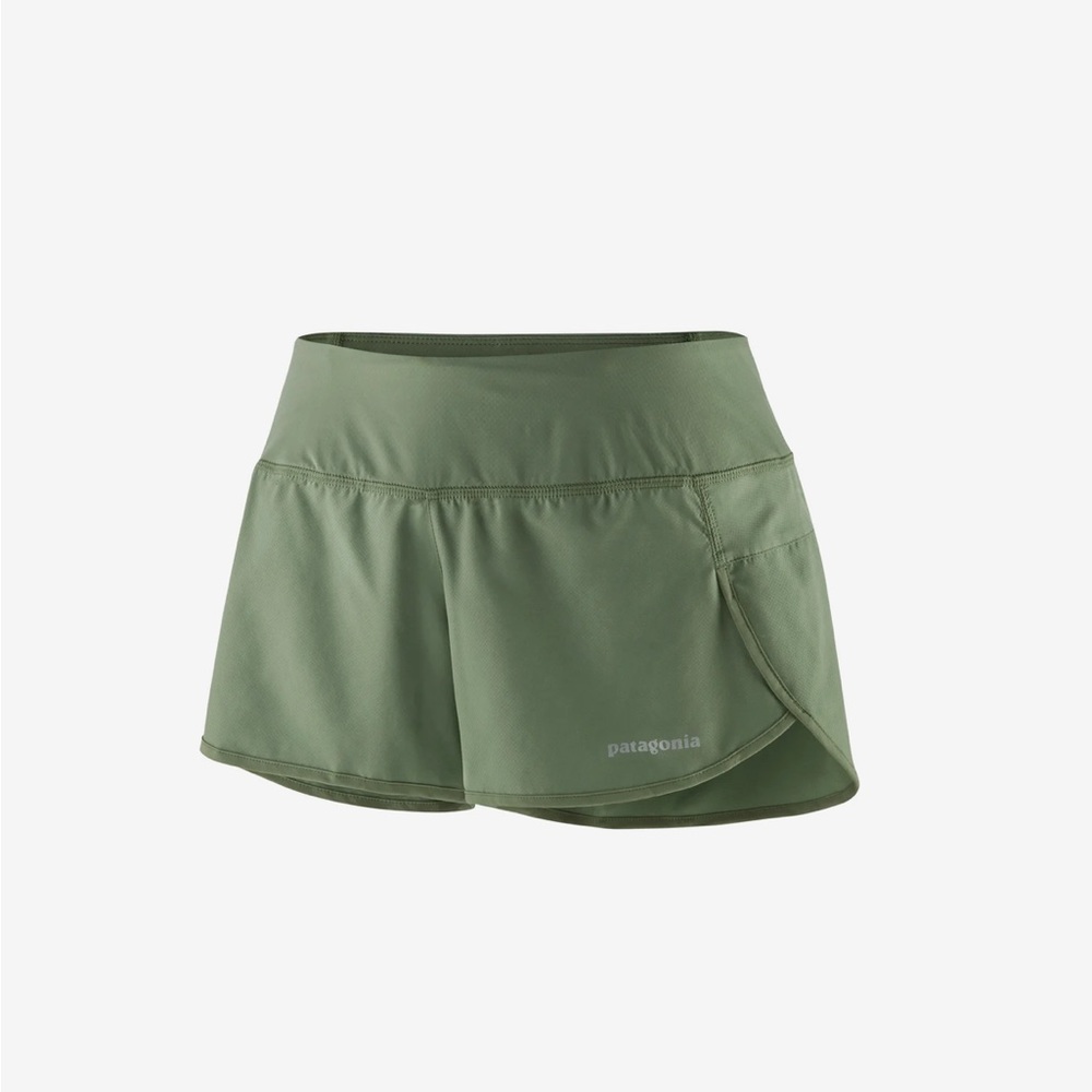 Patagonia Olive Green Women's Athletic Shorts